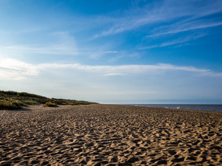 Sandy Beach at Anderby Creek Lincolnshire