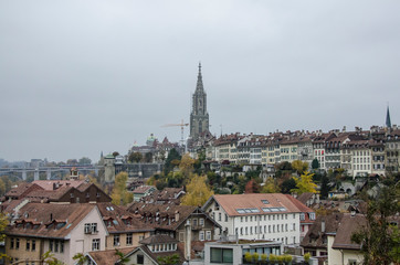 Naklejka na ściany i meble Münster in Bern