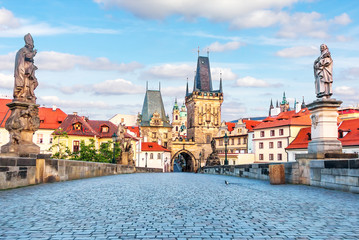 Statues of Charles Bridge and the Mala Strana Bridge Towers, sum