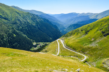 The Transfagarasan road.