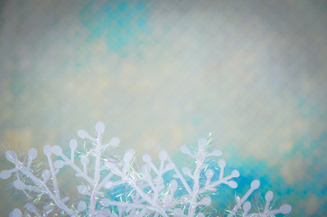 Fototapeta na wymiar white snowflake decoration