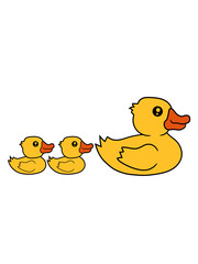mama kinder 2 freunde geschwister eltern liebe familie quietscheente gummiente badeente ente gans vogel baby kind klein süß niedlich comic cartoon clipart design