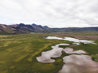 lake in the mountains