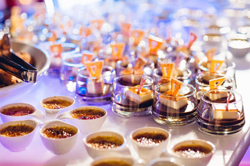 Party catering desserts