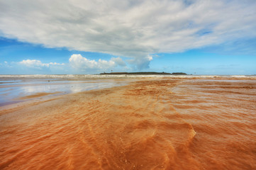 stunning beach on the Atlantic ocean