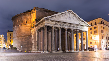 Roma, Pantheon - obrazy, fototapety, plakaty