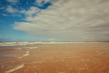 stunning beach on the Atlantic ocean