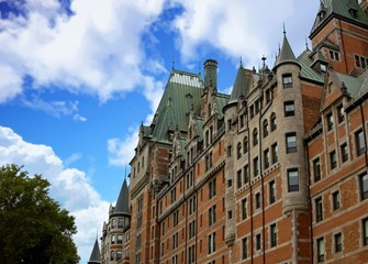 Obraz premium Old Hotel from the Side