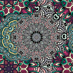 Seamless mandala pattern.