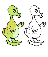 Sour faced ET. Comes with bonus black outline version.