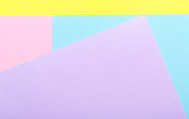 Abstract geometric pattern background with pastel paper