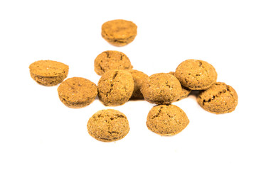 Cluster of pepernoten cookies and sweets