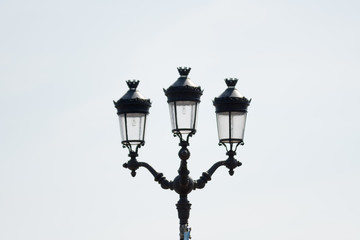 Fototapeta na wymiar three.lamps