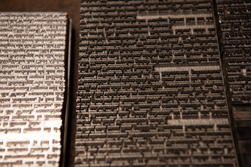 Satzwerkstatt Bleisatz Zeitung B&uuml;cher 