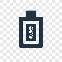 Formula vector icon isolated on transparent background, Formula transparency logo design