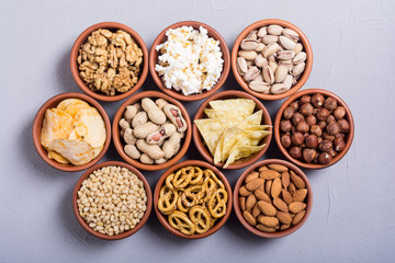 Mix of snacks