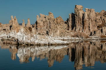 Mono Lake Tufa Reflections 6