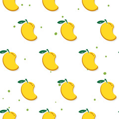 fruit pattern background graphic mango