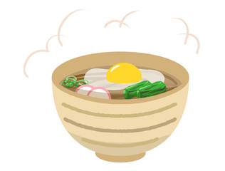 そば2　月見そば