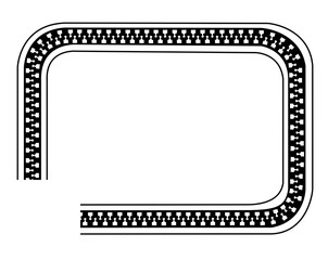 Rahmen - Reißverschluss