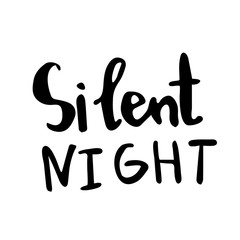 Set of Christmas lettering handwritten