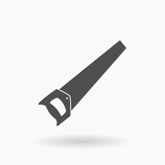 Saw Tool Icon Vector Illustration