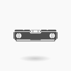 Spirit Level Tool Icon Vector Illustration