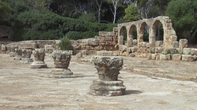 Monuments of Tipaza Algeria.