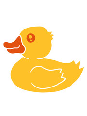 badeente gummiente quietscheente ente gans vogel baby kind klein süß niedlich comic cartoon clipart design