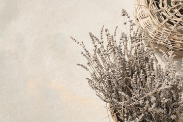 Vintage floral retro abstract art