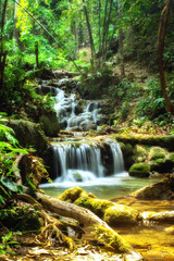 waterfall in north of Thailand