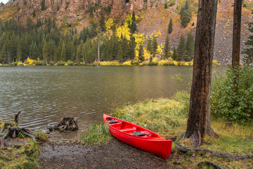 Fototapeta premium Kayak by the lake