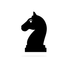 Horse Chess icon. Vector concept illustration for design.
