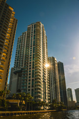 Fototapeta na wymiar Miami buildings 