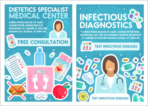 Dietetics and infectious disease clinic, vector
