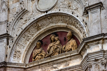 Church Relief Sculpture