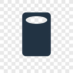 Kitchen board vector icon isolated on transparent background, Kitchen board transparency logo design