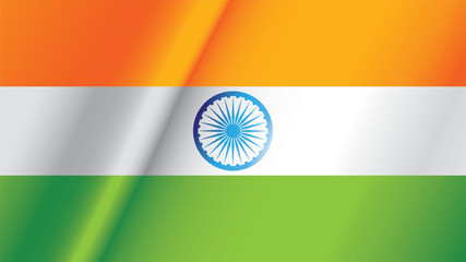indian independence day background banner design for cover or greeting