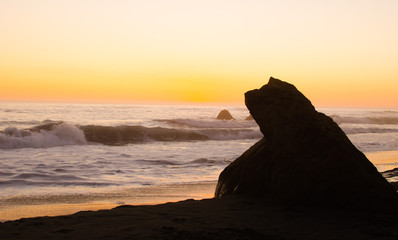 Beautiful Pacific Ocean Sunset 
