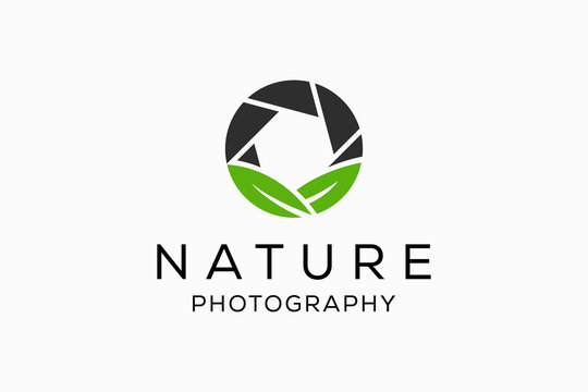 nature photography logo template