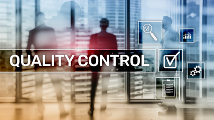 Quality control and assurance. Standardisation. Guarantee. Standards. Business and technology...