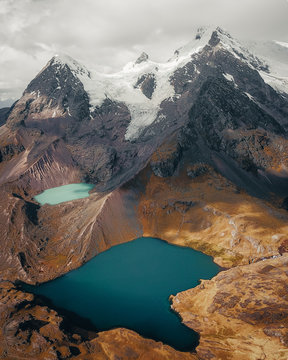 Lakes in mountains