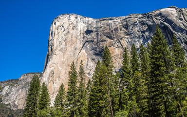 El Capitan in Yosemite National Park, California