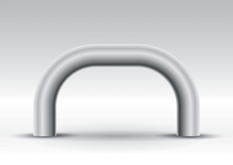 gate exhibition with modern concept geometric and elegant