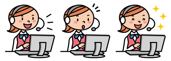 オペレーター　女性