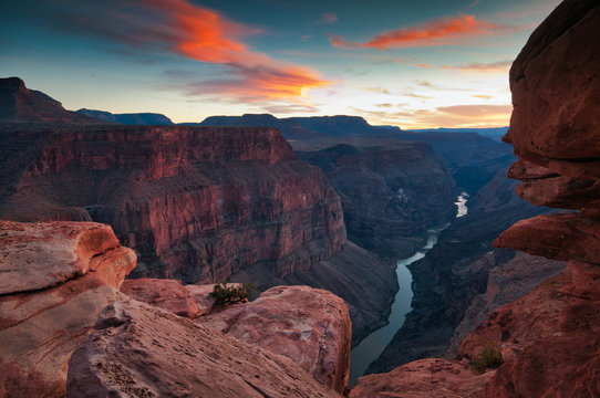 sunset in grand canyon © Photo168