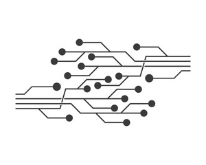Circuit symbol illustration design