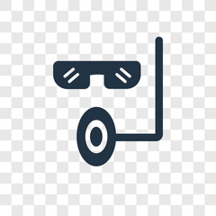 Snorkel vector icon isolated on transparent background, Snorkel transparency logo design