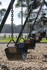 swings in playground