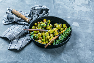 Fresh brussels sprouts